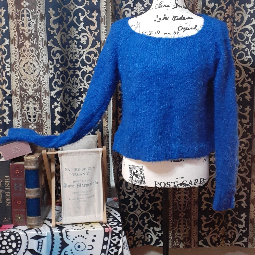 Decree Soft "Shag" Crop Sweater
